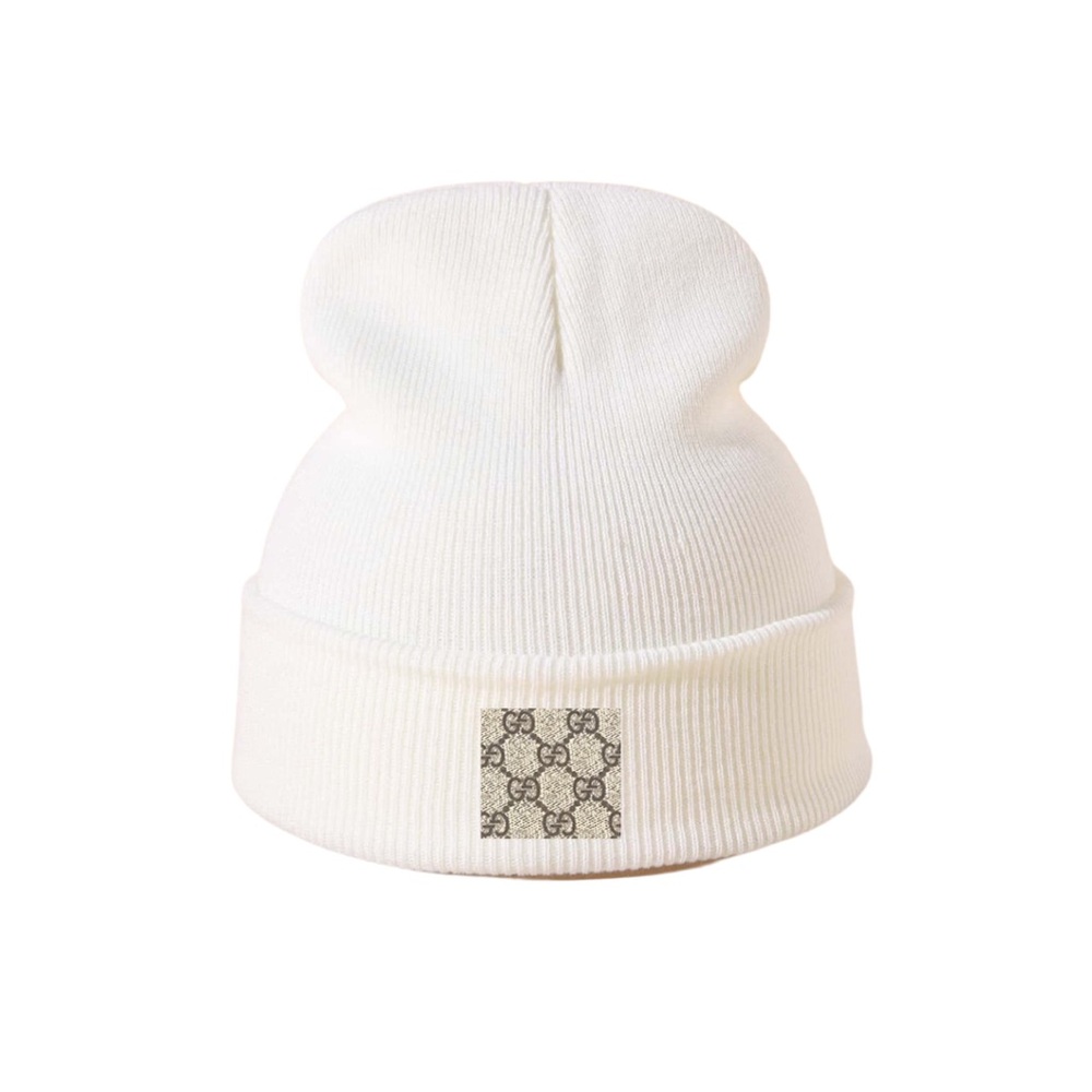 Custom Gucci Toque/Hat - White